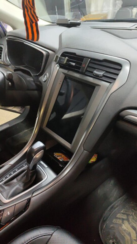Магнитола для Ford Mondeo 5, Fusion 2 2012-2019 (взамен 5" экрана) - Teyes TPRO 2 экран 9.7" в стиле "Тесла" на Android 10, ТОП процессор, 4G SIM-слот