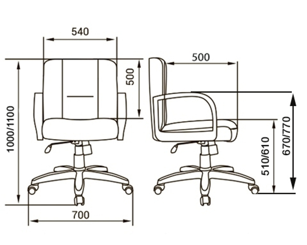 Кресло для руководителя BONN B LAGUNA