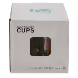 GAEM Кружка с крышкой 320 мл, L7 W7 H8 см