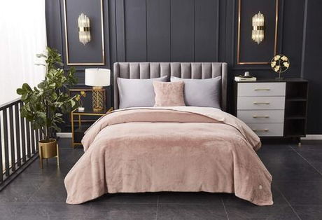 Плед 160х220 Sofi De MarkO Антуан розовый