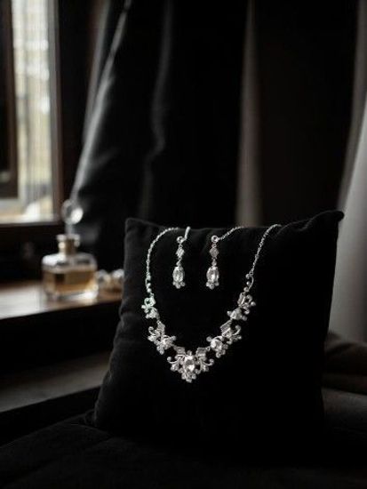 Комплект бижутерии Летто Алмаз