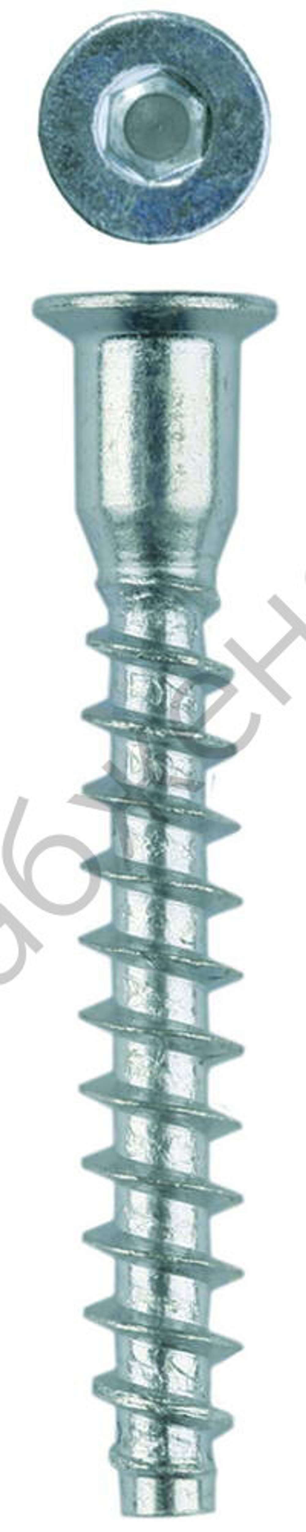 ЗУБР 7 x 70 мм, винт-конфирмат, цинк, 1800 шт (4-308050-70-070)