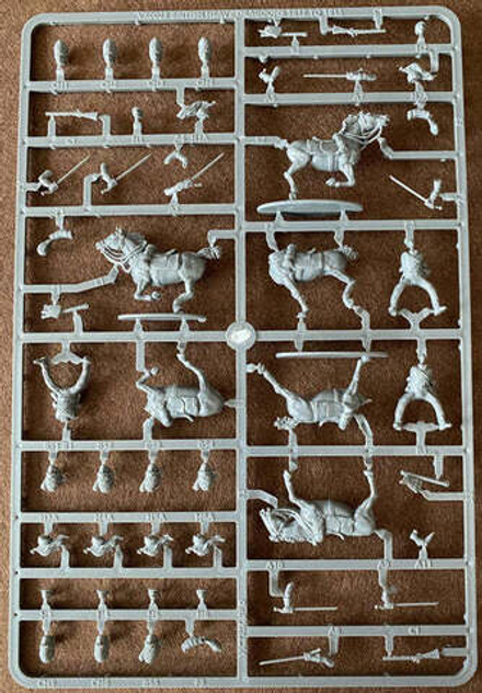 VX0023  British Napoleonic Heavy Dragoons
