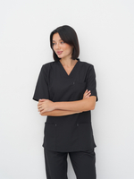 Блуза женская м640 liberty комфорт черный53