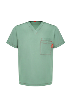 Топ медицинский мужской Гекай, шалфей