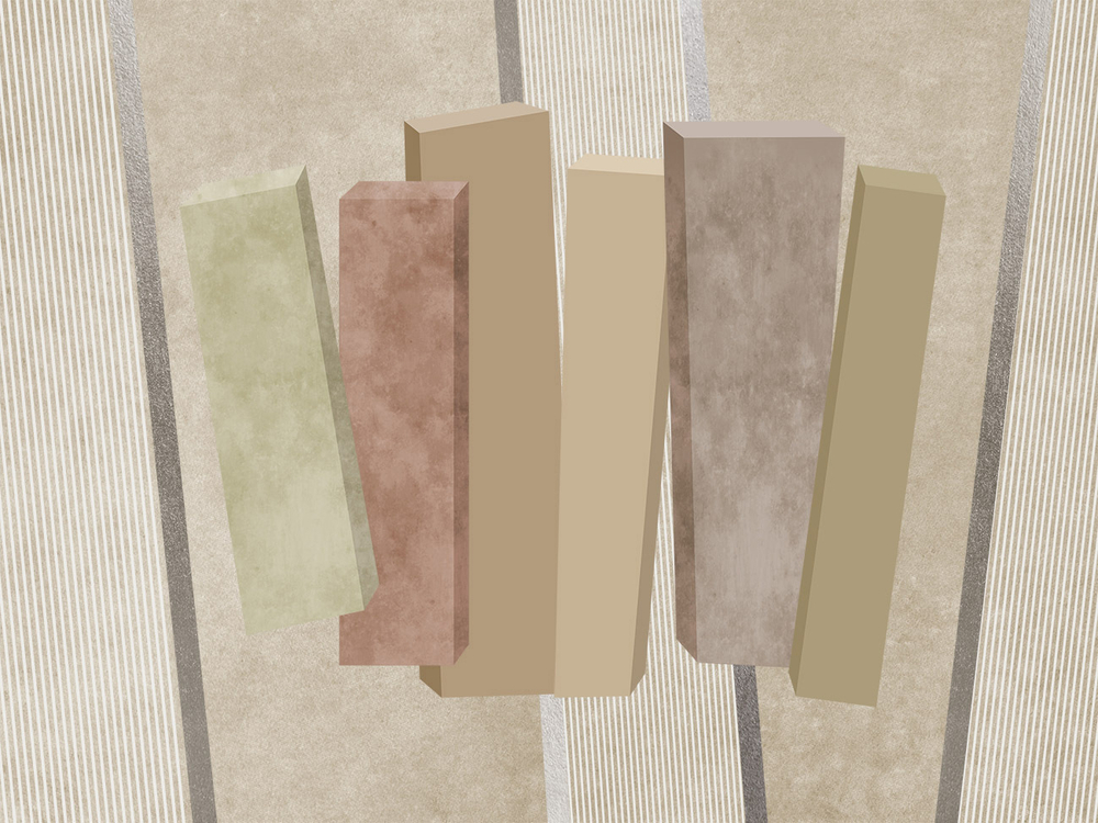 Дизайнерские обои Wall Street Deco-3d