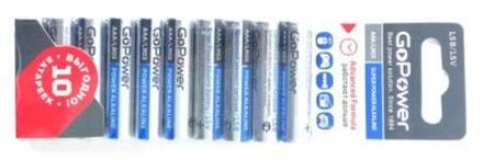 Батарейки GoPower LR03-BL10 (1/6/36)