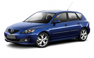 Багажники на Mazda 3 I 2003-2009 хэтчбек штатное место