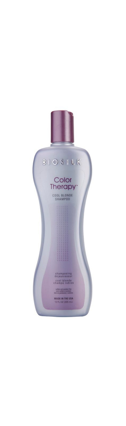 Biosilk Color Therapy Cool Blonde Shampoo - Шампунь, нейтрализующий желтоватый оттенок /   355  ml  / GTIN 633911740613