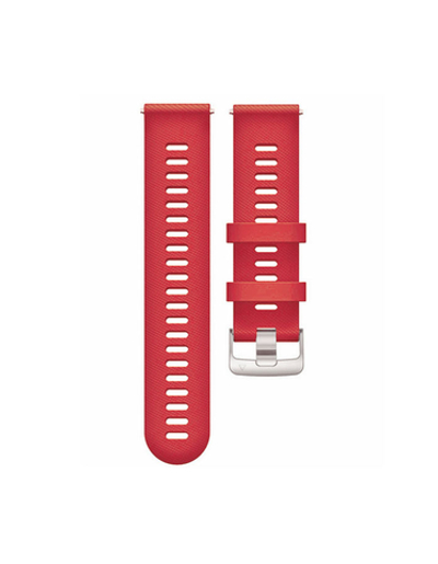 Ремешок Quick Release 22 мм силиконовый для Garmin Forerunner 255 / 265 / 745, Venu 2, Vivoactive 4 быстросъемный (красный)