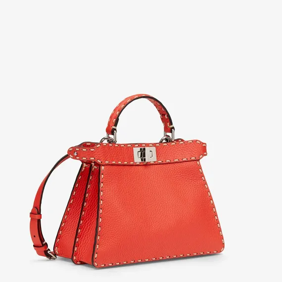 Сумка Fendi Peekaboo "i See You" красный