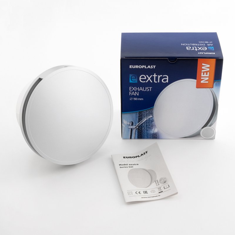 Накладной вентилятор Europlast EAT150S серебро