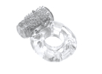 Эрекционное кольцо с вибрацией Rings Axle-pin white 0114-80Lola