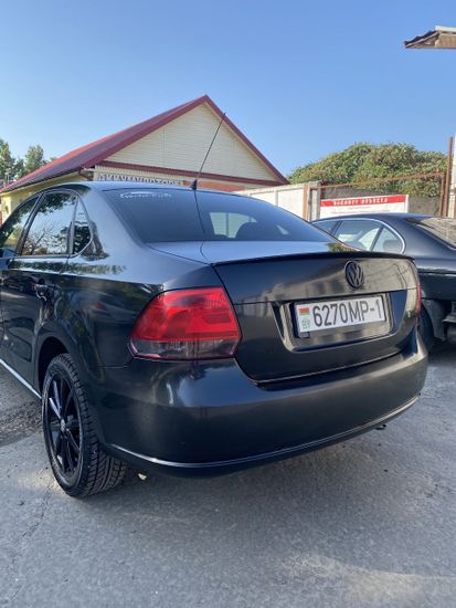 Лип спойлер (сабля) REDLINE для Volkswagen Polo sedan