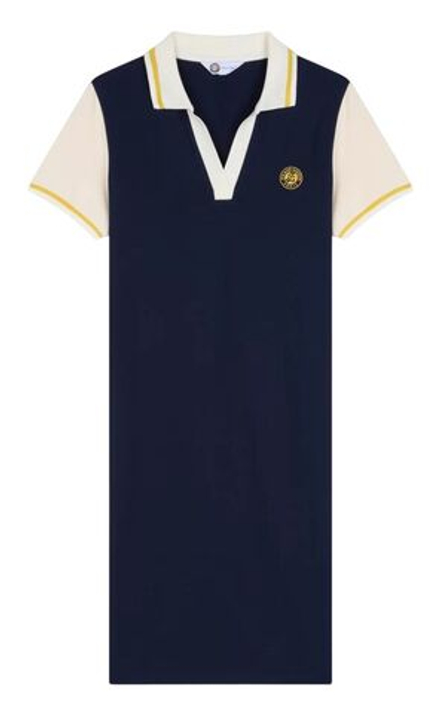 Теннисное платье Roland Garros Suzie Robe Polo Shirt - Blue