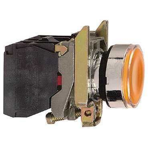 Кнопка желтая 22мм 230-240В С ВОЗВ. С ПОДСВ. Schneider Electric