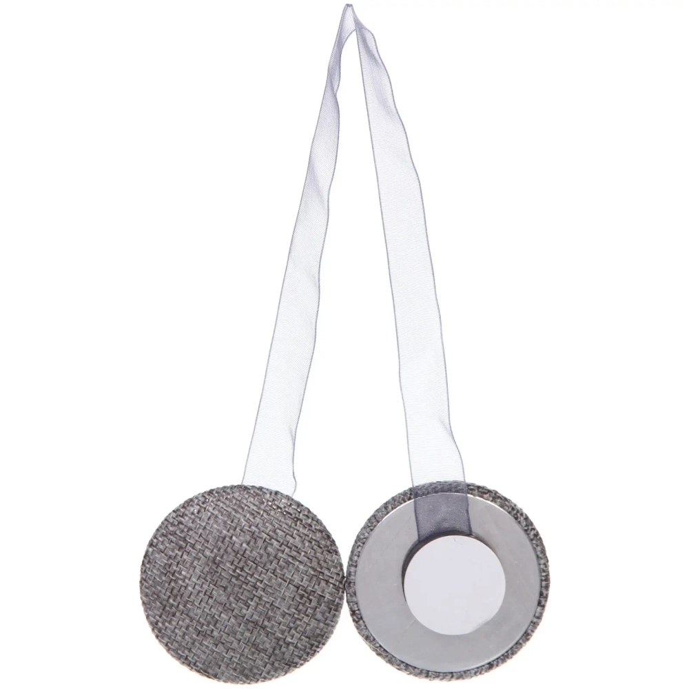 Подхват для штор на магните «Классика черный» 5см S1887