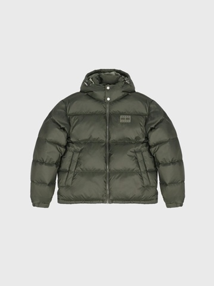Пуховик Tommy Jeans Alaska Ripstop Pewter Green