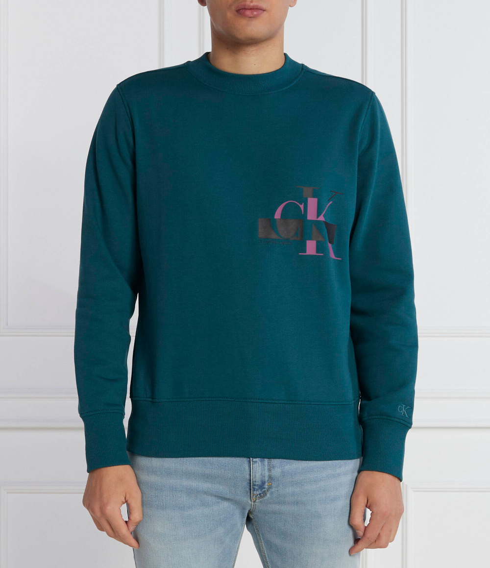 Худи CALVIN KLEIN JEANS - бирюзовый(J30J324092)