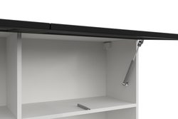 Кухонный гарнитур София 3м, Белый, Бланж, Графит матовый, Антарес