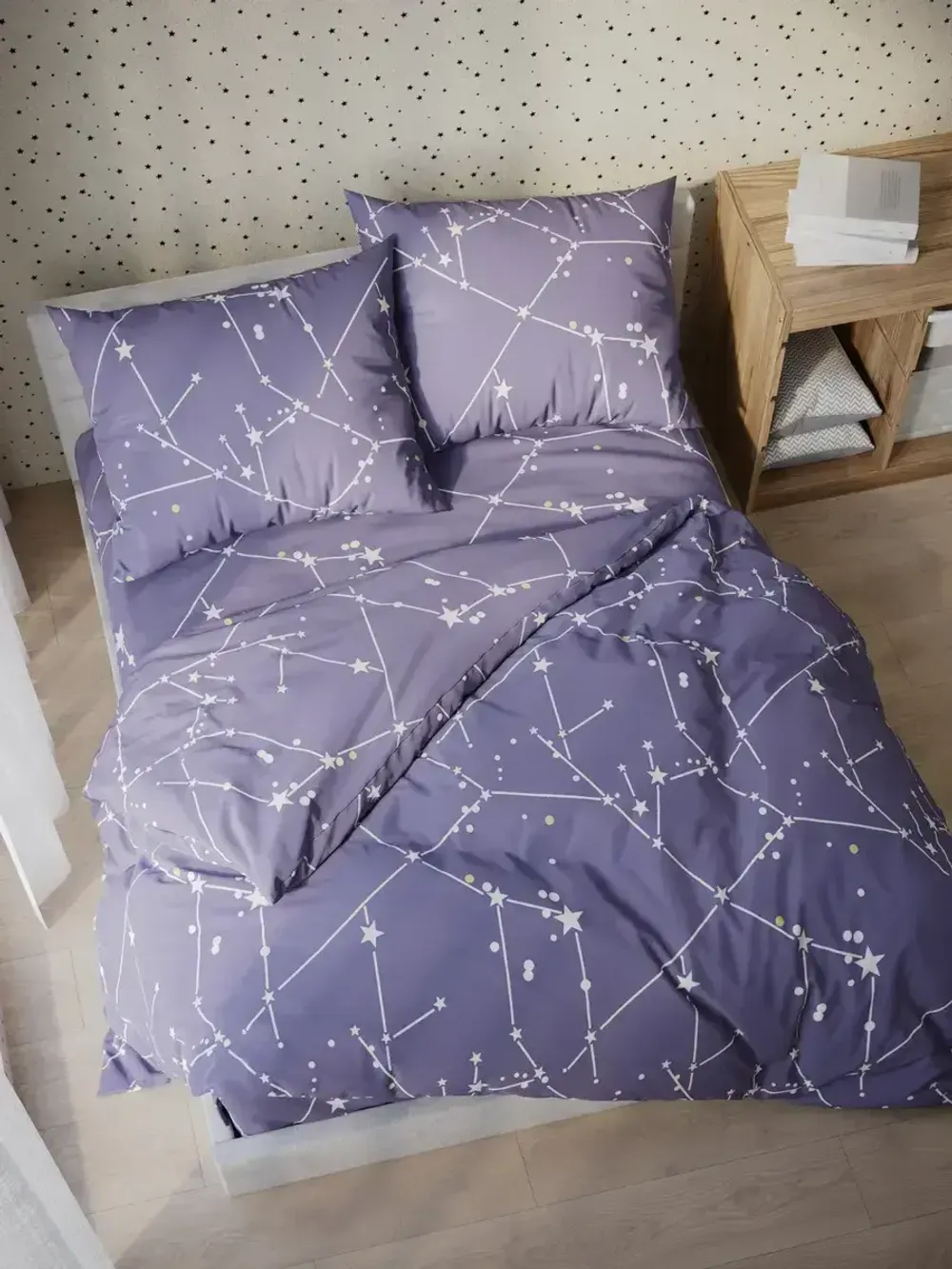 Комплект наволочек 2шт "Созвездия" 40х60 см Сказка сатин