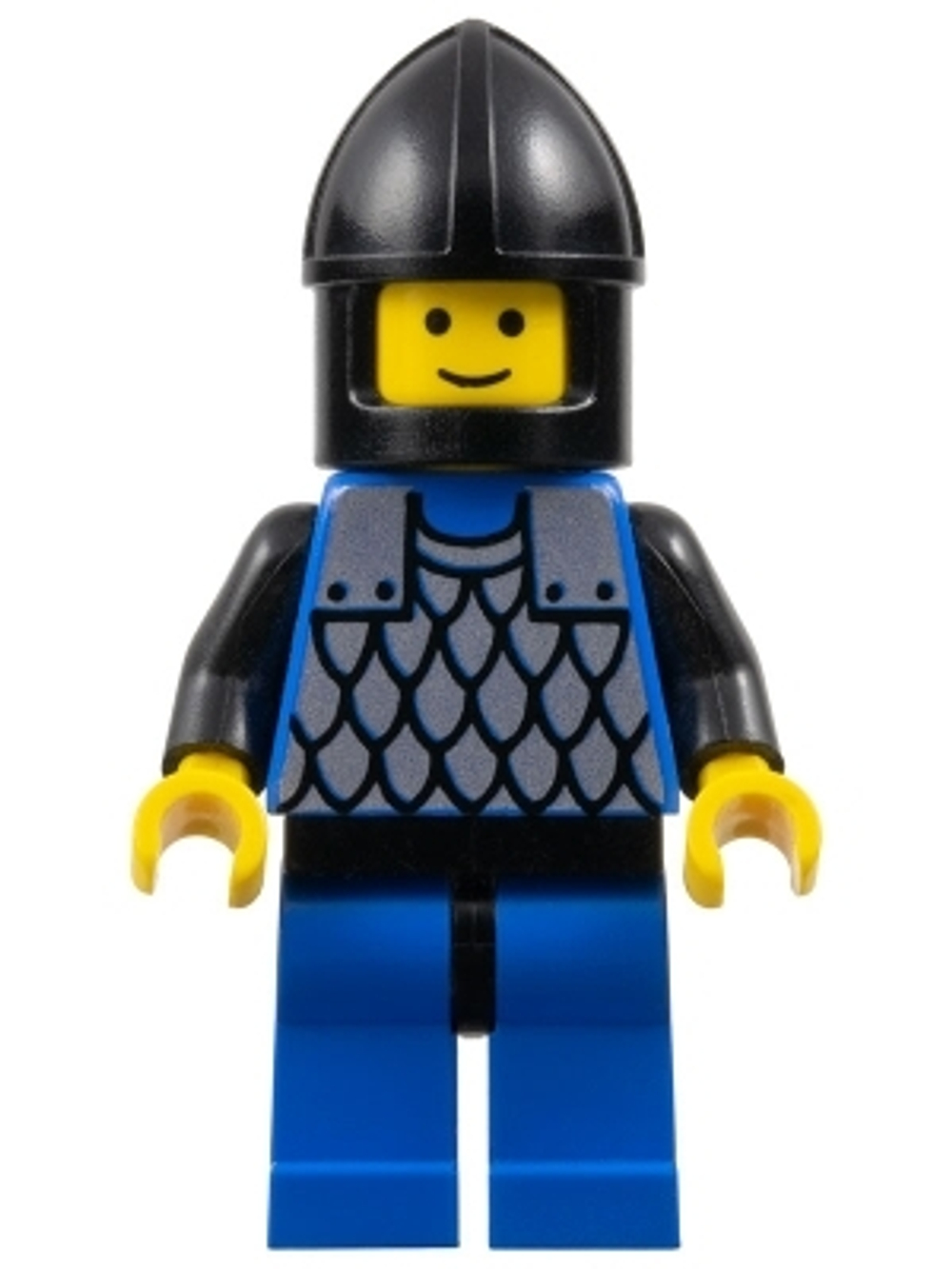 Минифигурка LEGO cas141 Рыцарь с синими ногами в кольчуге