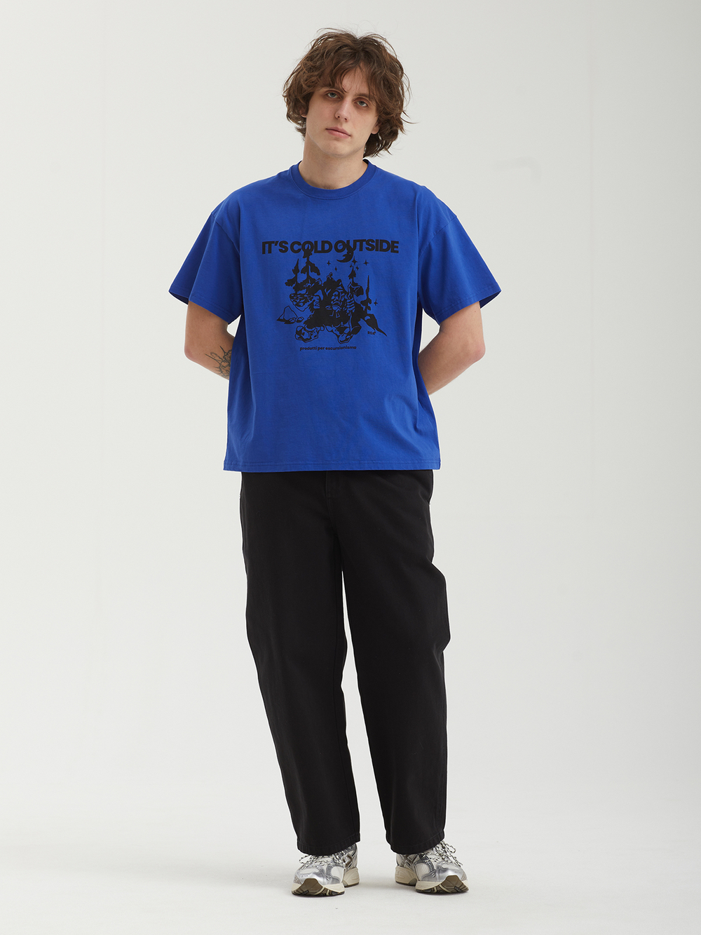 Мужская Футболка Cold