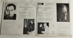 Винтажная виниловая пластинка LP Musica Helvetica Contemporary Swiss Music 1,2 Arthur Honegger (Швейцария 1975)
