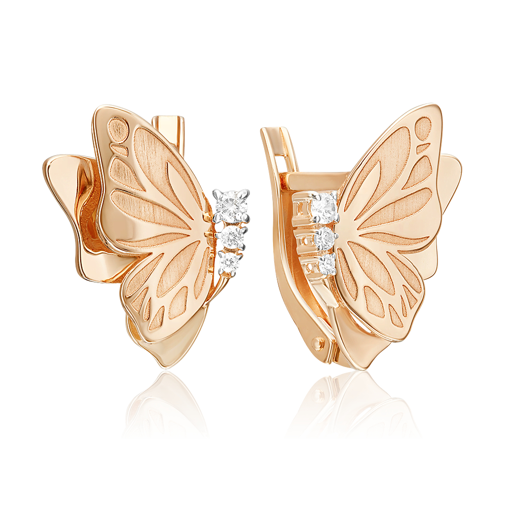 Серьги из золота 585 пробы