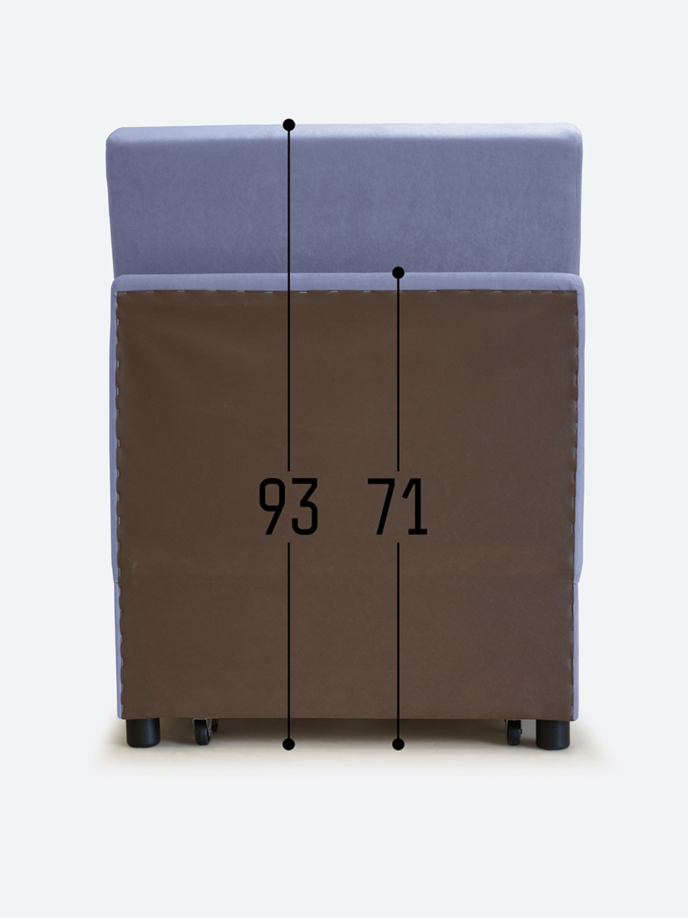 Кресло-кровать "Экономик" 70 см