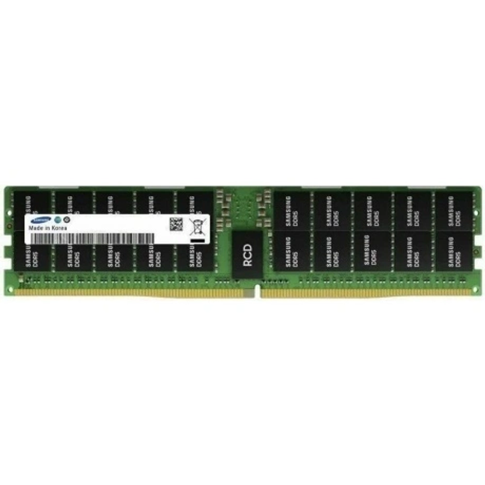 Память оперативная Samsung DDR5 64GB RDIMM 4800 (2Rx4) ECC Reg 1.1V (M321R8GA0BB0-CQK)
