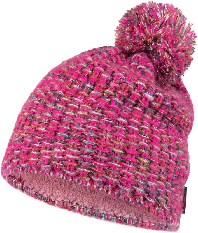 Шапка вязаная с флисом Buff Hat Knitted Polar Grete Pink Фото 1