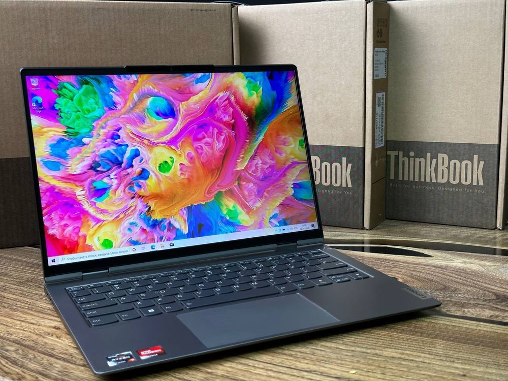 14" Ноутбук Lenovo ThinkBook 14p G2 (2240x1400, AMD Ryzen 7 5800H, RAM 16ГБ,SSD 512ГБ, AMD Radeon RX Vega 8, Win 10Pro)