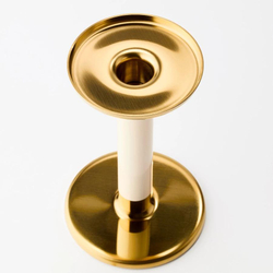 ГЛИТТРИГ GLITTRIG Набор подсвечников 3 шт, золото