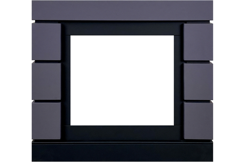Каминокомплект Modern SFT (Разборный) - Серый графит с очагом Vision 23 EF LED FX
