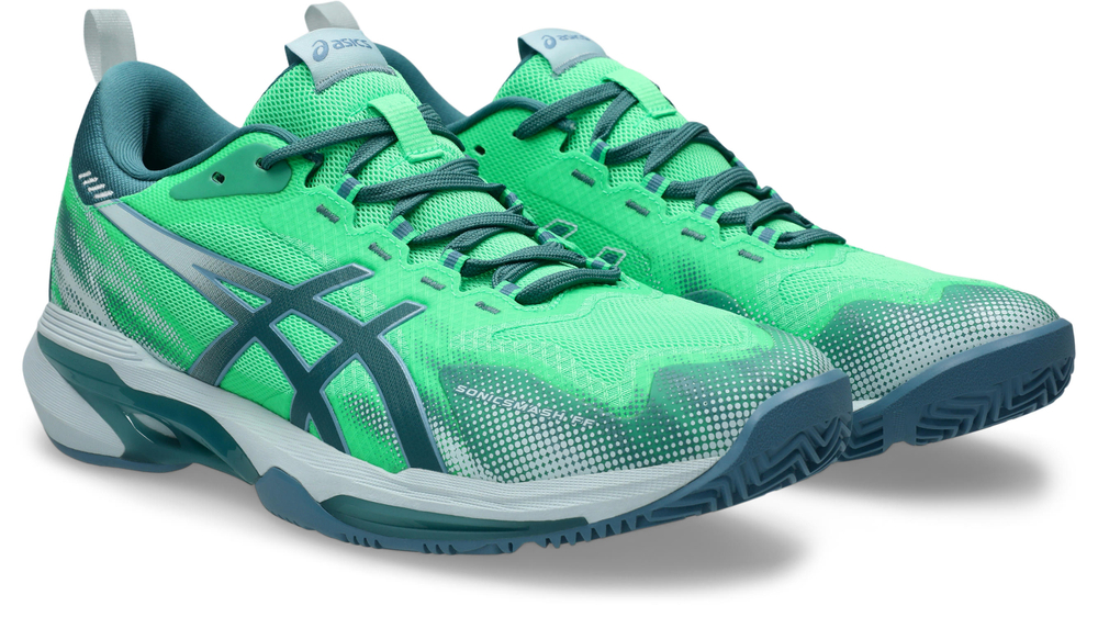 Мужские кроссовки для Падел Asics Sonicsmash FF - vital green/misty pine