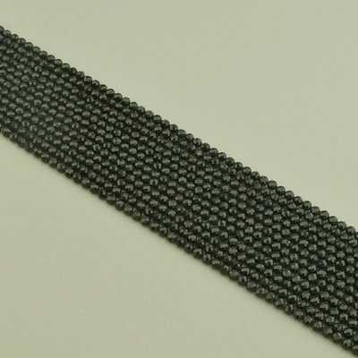 Нитка Каирская ночь 39 см. 4 мм. (Без замка)