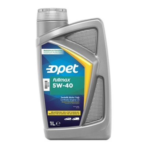 Масло Opet Fullmax 5W40 SN/CF A3/B3 A3/B4 (1л) синтетика