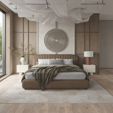Кровать с решеткой WABI SABI, MOD INTERIORS