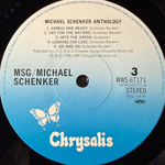 Michael Schenker ‎– Michael Schenker Anthology 2LP (Япония 1983г.)
