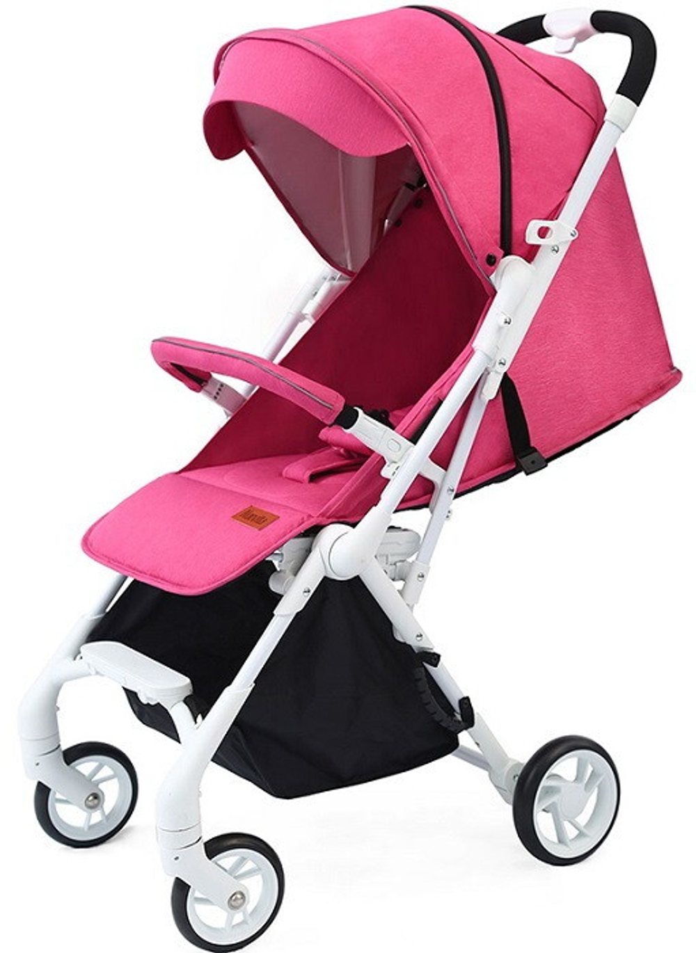 Детская прогулочная коляска Nuovita Sfera Розовый, Белый