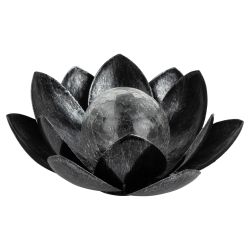 Светильник уличный ЭРА ERASF22-52 на солнечной батарее садовый Лотос 2 в 1 стекло кракле 20LED