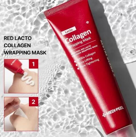 MEDI-PEEL Инновационная маска - пленка с лифтинг действием Red Lacto Collagen Wrapping Mask (70ml)