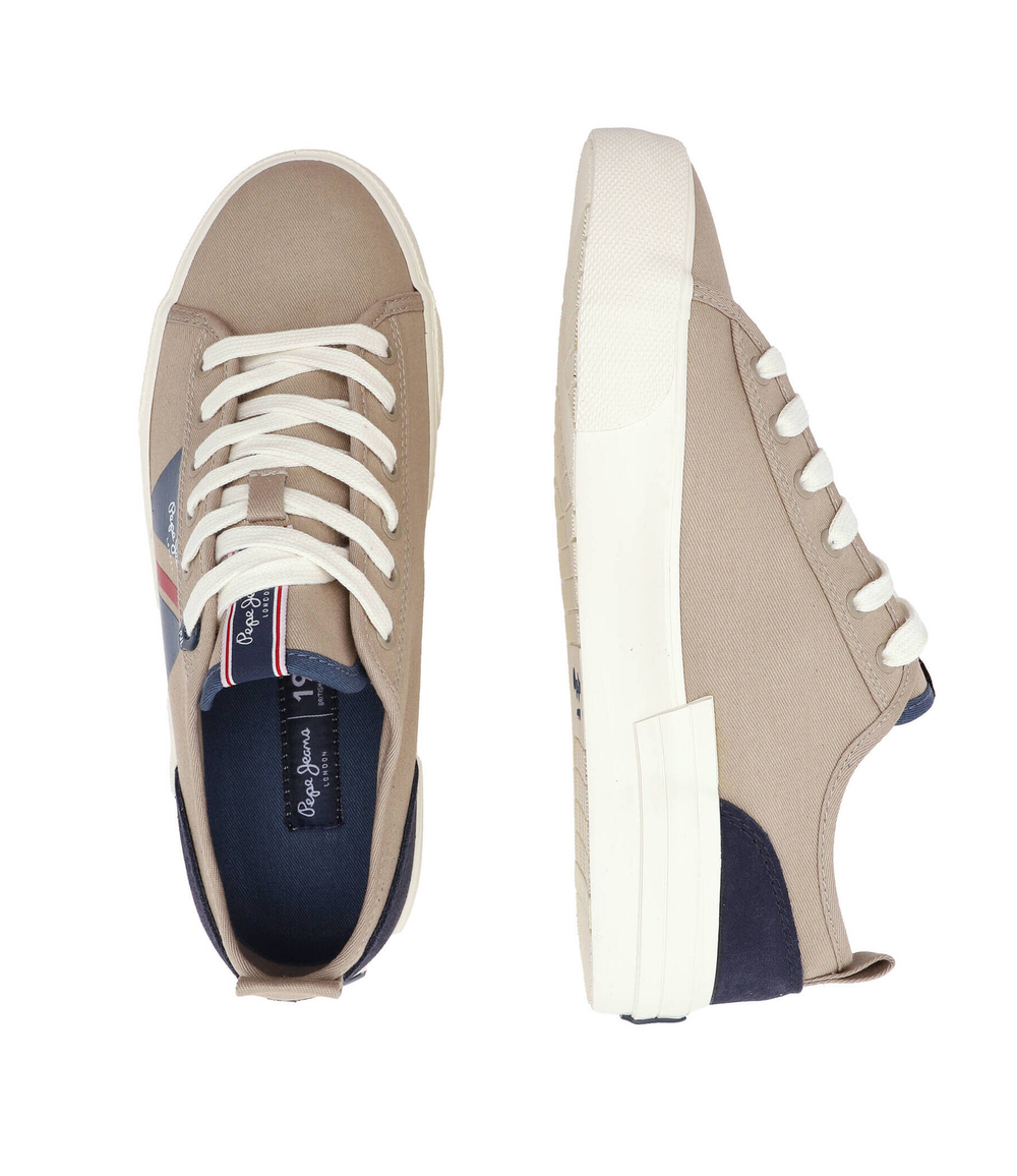 Кроссовки ALLEN FLAG Pepe Jeans London - бежевый(PMS30903)