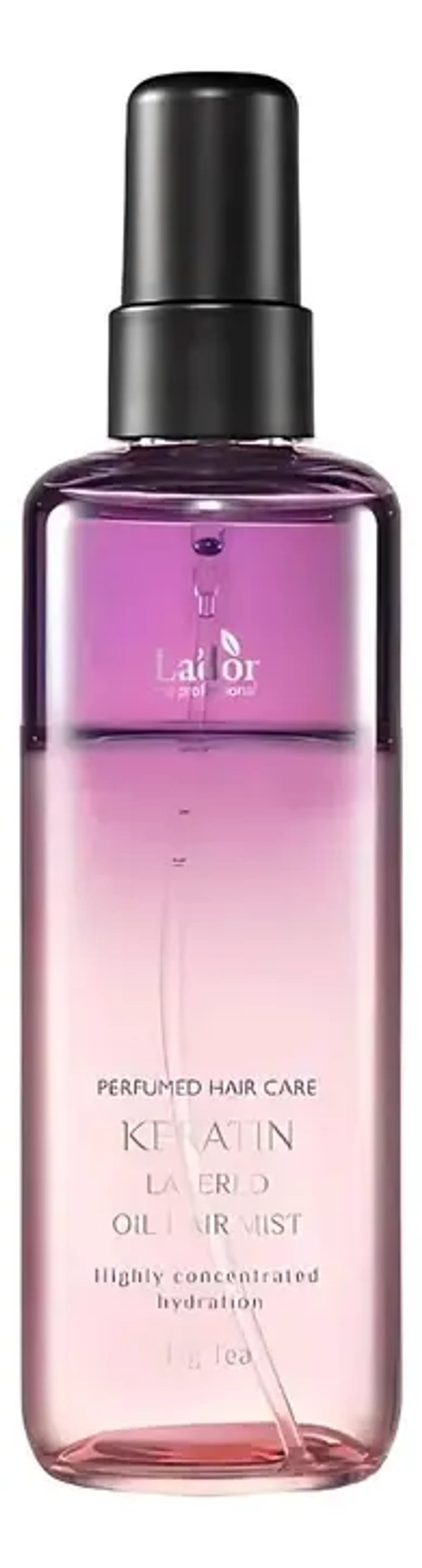 Спрей-мист для сухих волос LADOR Keratin Layered Oil Hair Mist Fig Tea 130 мл