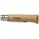 Нож Opinel №8, нержавеющая сталь, бук, блистер