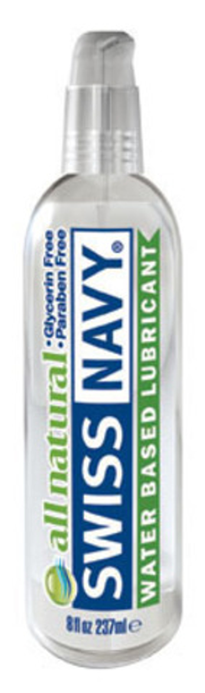 Гипоаллергенный лубрикант ALL NATURAL компании SWISS NAVY,237 мл