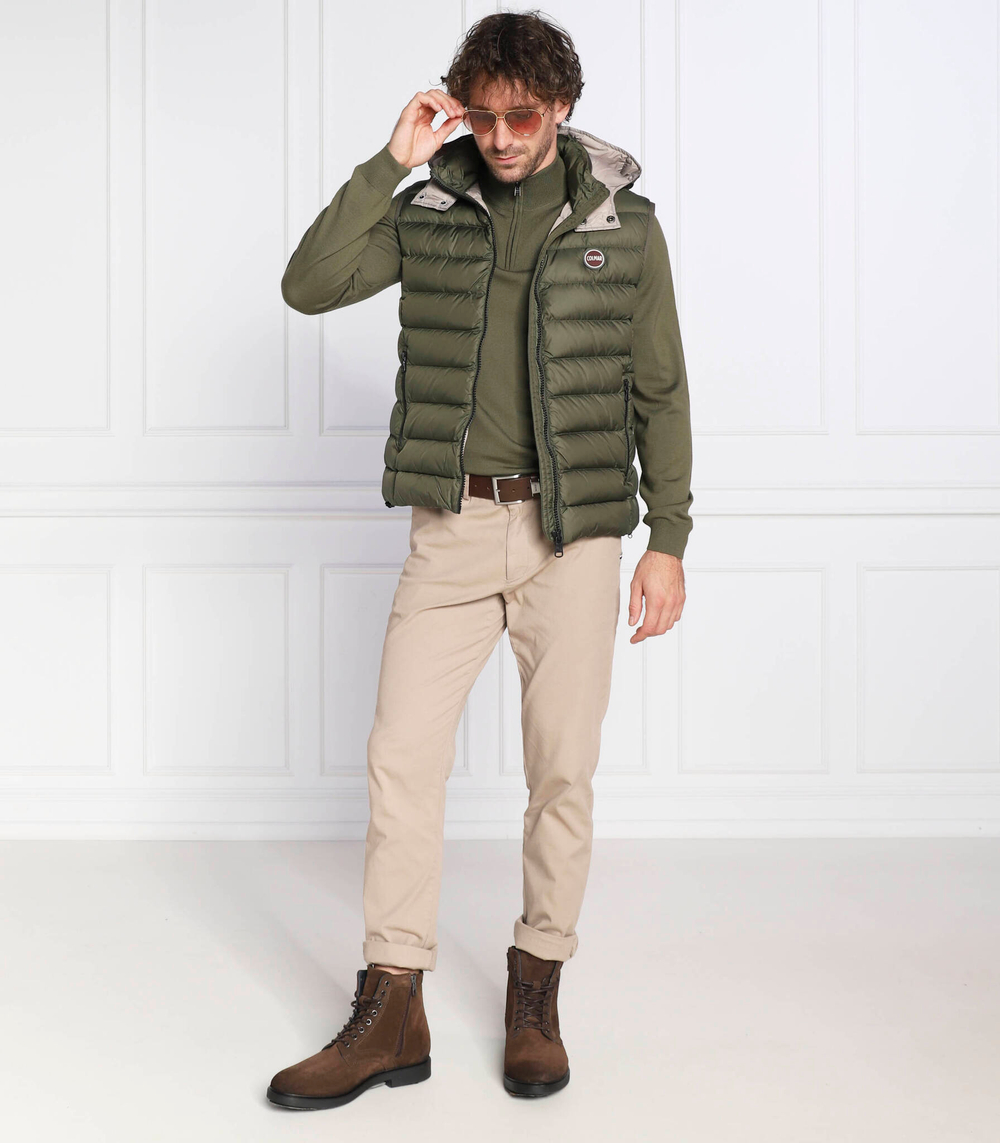 пуховая безрукавка Colmar - зеленый(1239 9WY)