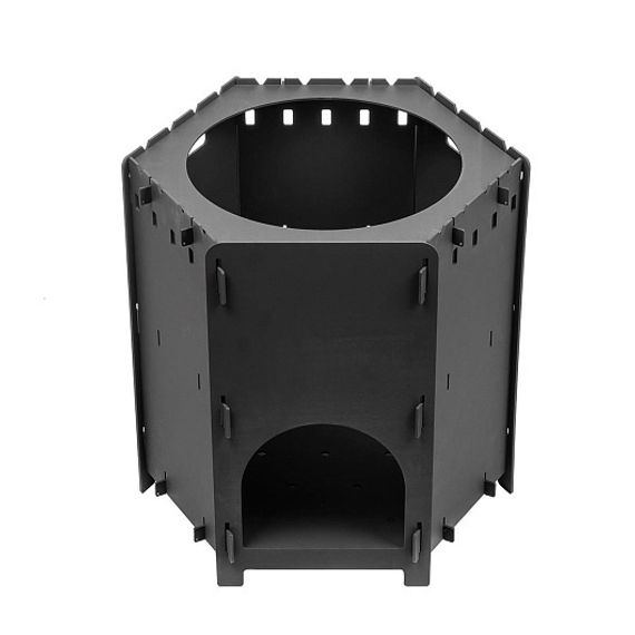 Печь под казан сборная ПКM-01, ст.3 мм, термостойкое покрытие, (T-HS-PKM-01) Helios