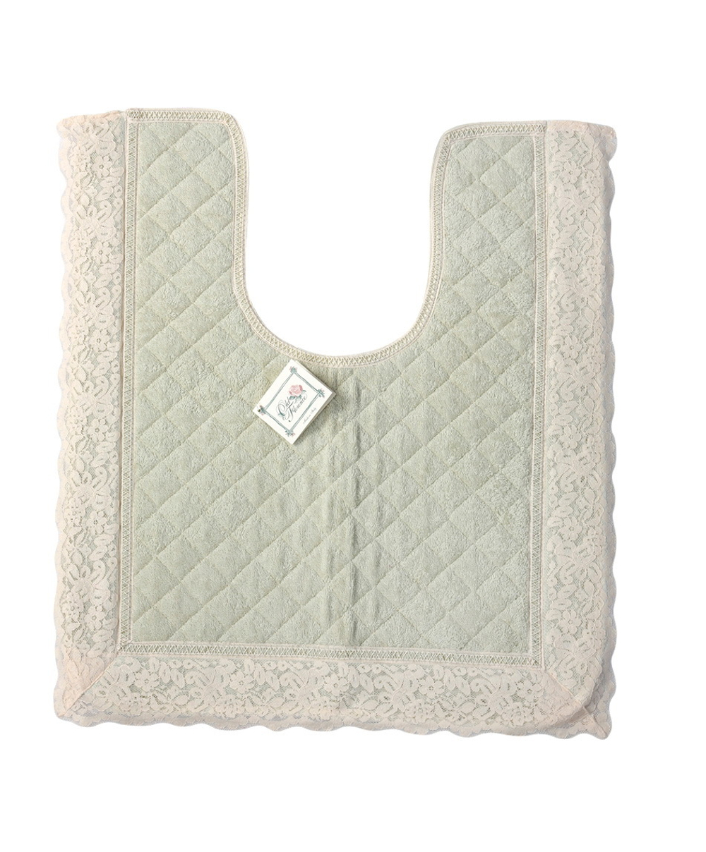 Коврик для унитаза 50х60 Old Florence Валансье зеленый  Италия